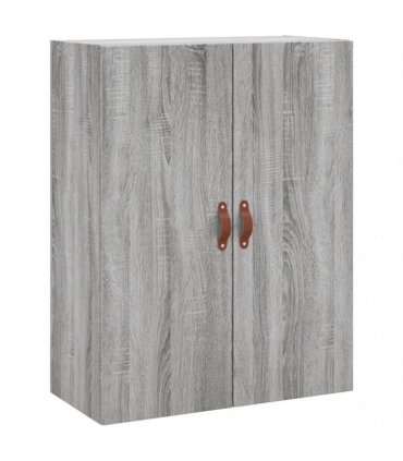 vidaXL Highboard Grey Sonoma 69,5x34x180 cm Engineered Wood