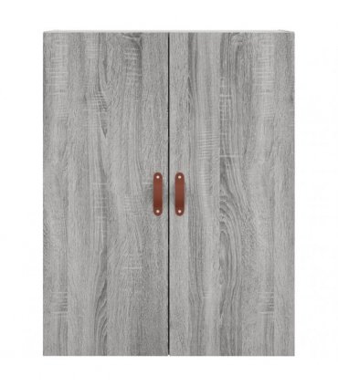 vidaXL Highboard Grey Sonoma 69,5x34x180 cm Engineered Wood