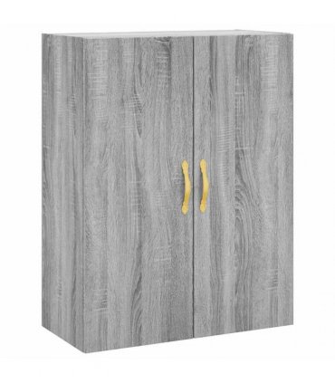 vidaXL Highboard Grey Sonoma 69,5x34x180 cm Engineered Wood