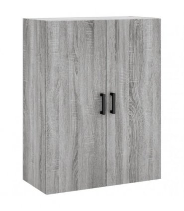 vidaXL Highboard Grey Sonoma 69,5x34x180 cm Engineered Wood