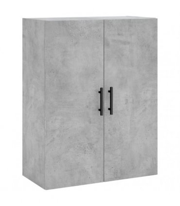vidaXL Highboard Concrete Grey 69,5x34x180 cm Engineered Wood