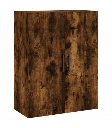 vidaXL Highboard Smoked Oak 69,5x34x180 cm Engineered Wood