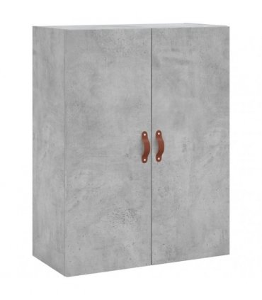 vidaXL Highboard Concrete Grey 69,5x34x180 cm Engineered Wood