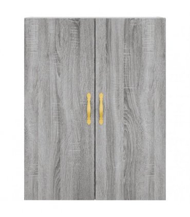 vidaXL Highboard Grey Sonoma 69,5x34x180 cm Engineered Wood