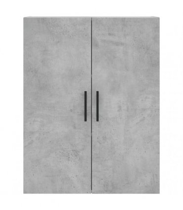 vidaXL Highboard Concrete Grey 69,5x34x180 cm Engineered Wood