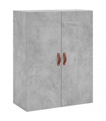 vidaXL Highboard Concrete Grey 69,5x34x180 cm Engineered Wood