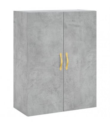 vidaXL Highboard Concrete Grey 69,5x34x180 cm Engineered Wood