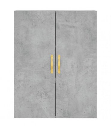 vidaXL Highboard Concrete Grey 69,5x34x180 cm Engineered Wood