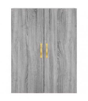 vidaXL Highboard Grey Sonoma 69,5x34x180 cm Engineered Wood
