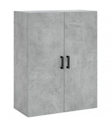 vidaXL Highboard Concrete Grey 69,5x34x180 cm Engineered Wood