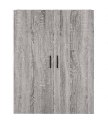 vidaXL Highboard Grey Sonoma 69,5x34x180 cm Engineered Wood