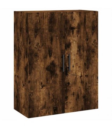 vidaXL Highboard Smoked Oak 69,5x34x180 cm Engineered Wood