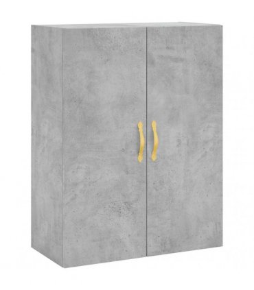 vidaXL Highboard Concrete Grey 69,5x34x180 cm Engineered Wood