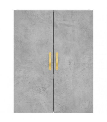 vidaXL Highboard Concrete Grey 69,5x34x180 cm Engineered Wood