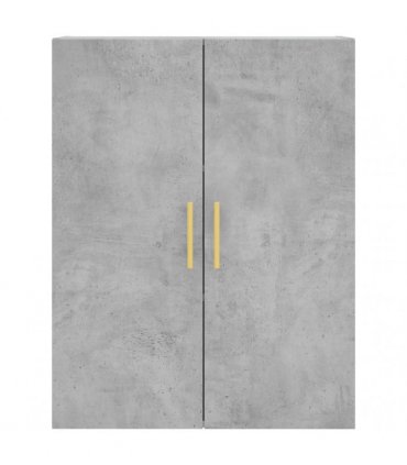 vidaXL Highboard Concrete Grey 69,5x34x180 cm Engineered Wood