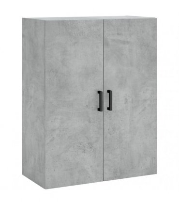 vidaXL Highboard Concrete Grey 69,5x34x180 cm Engineered Wood
