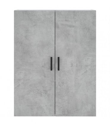 vidaXL Highboard Concrete Grey 69,5x34x180 cm Engineered Wood