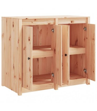 vidaXL Outdoor Kitchen Cabinet "MEPPEL" Solid Wood Pine