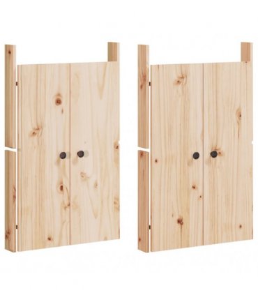 vidaXL Outdoor Kitchen Cabinet "MEPPEL" Solid Wood Pine