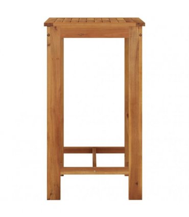 vidaXL Garden Bar Table 60x60x105 cm Solid Wood Acacia