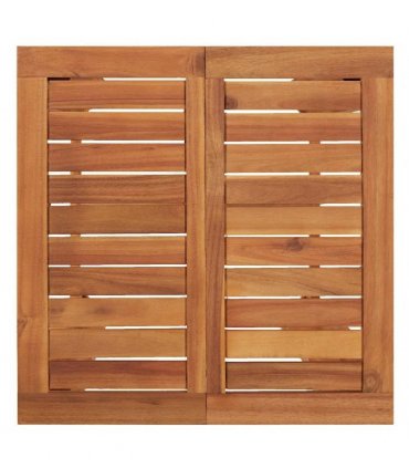 vidaXL Garden Bar Table 60x60x105 cm Solid Wood Acacia