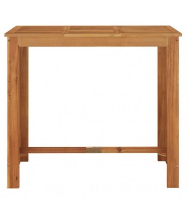 vidaXL Garden Bar Table 120x60x105 cm Solid Wood Acacia