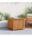 vidaXL Garden Storage Box 75x75x58 cm Solid Wood Acacia