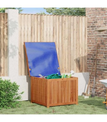 vidaXL Garden Storage Box 75x75x58 cm Solid Wood Acacia