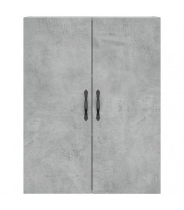 vidaXL Wall Mounted Cabinets 2 pcs Concrete Grey Engineered Wood