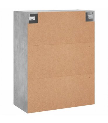 vidaXL Wall Mounted Cabinets 2 pcs Concrete Grey Engineered Wood