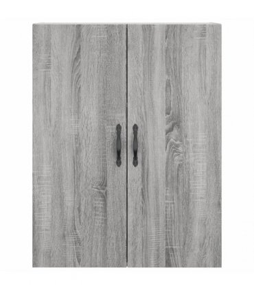 vidaXL Wall Mounted Cabinets 2 pcs Grey Sonoma Engineered Wood