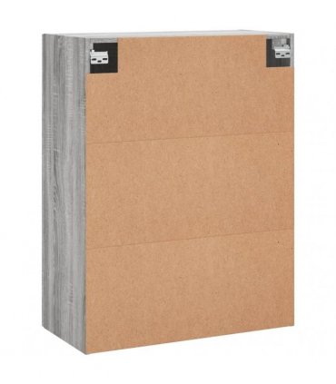 vidaXL Wall Mounted Cabinets 2 pcs Grey Sonoma Engineered Wood