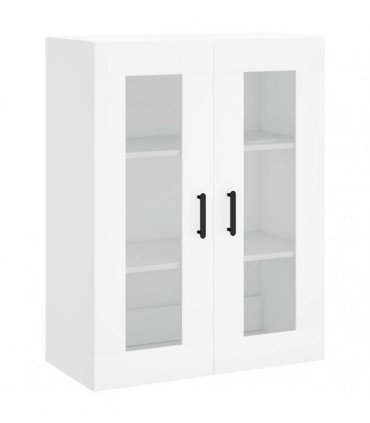 vidaXL Wall Mounted Cabinets 2 pcs White Engineered Wood
