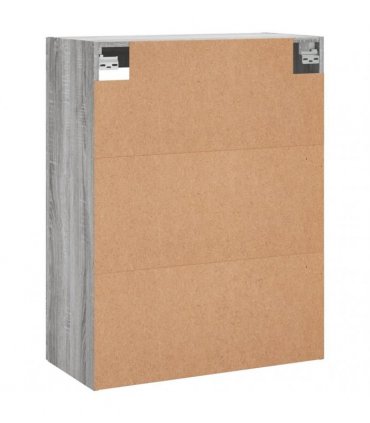 vidaXL Wall Mounted Cabinets 2 pcs Grey Sonoma Engineered Wood