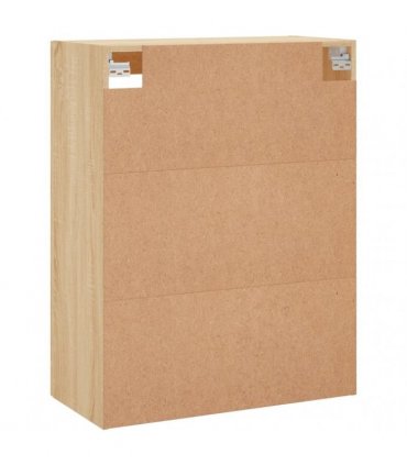 vidaXL Wall Mounted Cabinets 2 pcs Sonoma Oak Engineered Wood