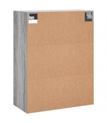 vidaXL Wall Mounted Cabinets 2 pcs Grey Sonoma Engineered Wood