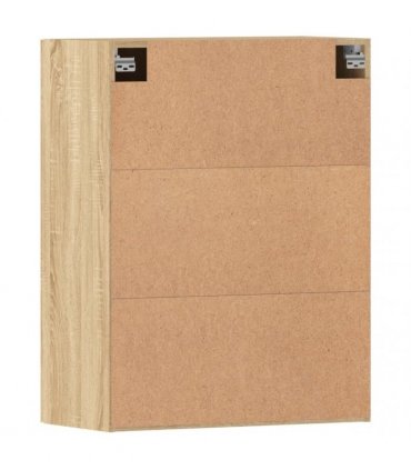 vidaXL Wall Mounted Cabinets 2 pcs Sonoma Oak Engineered Wood