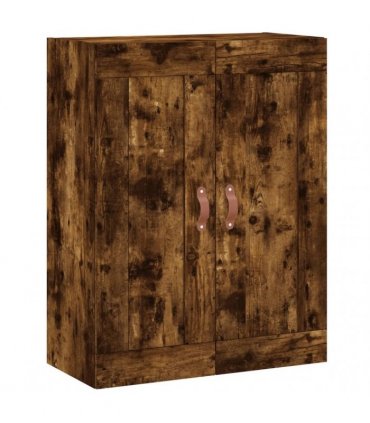 vidaXL Wall Mounted Cabinets 2 pcs Smoked Oak Engineered Wood