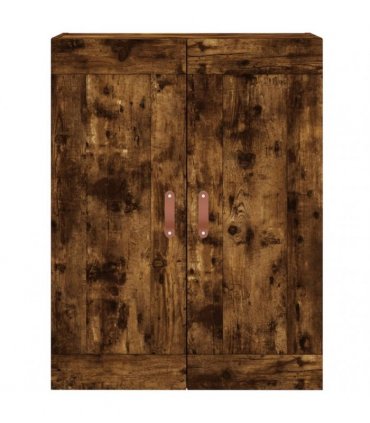 vidaXL Wall Mounted Cabinets 2 pcs Smoked Oak Engineered Wood
