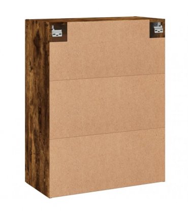 vidaXL Wall Mounted Cabinets 2 pcs Smoked Oak Engineered Wood