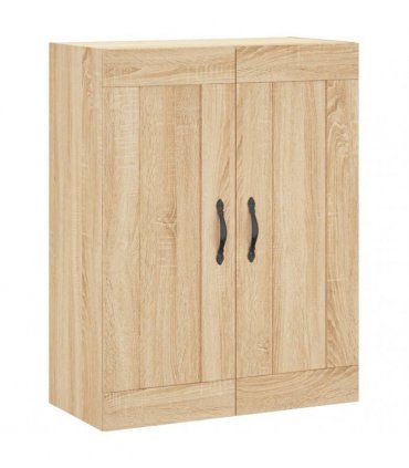 vidaXL Wall Mounted Cabinets 2 pcs Sonoma Oak Engineered Wood