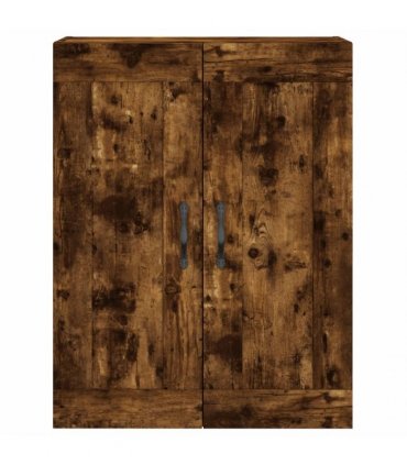 vidaXL Wall Mounted Cabinets 2 pcs Smoked Oak Engineered Wood
