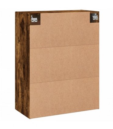 vidaXL Wall Mounted Cabinets 2 pcs Smoked Oak Engineered Wood