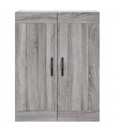 vidaXL Wall Mounted Cabinets 2 pcs Grey Sonoma Engineered Wood