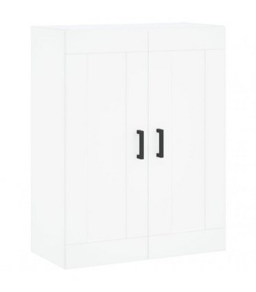 vidaXL Wall Mounted Cabinets 2 pcs White Engineered Wood