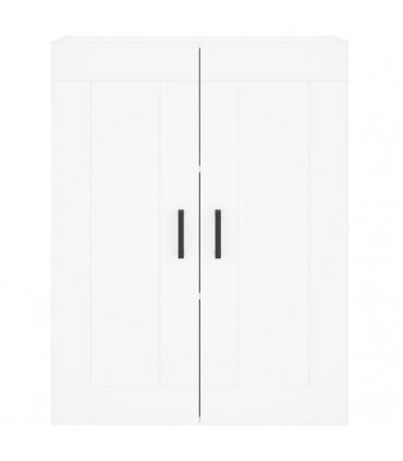 vidaXL Wall Mounted Cabinets 2 pcs White Engineered Wood