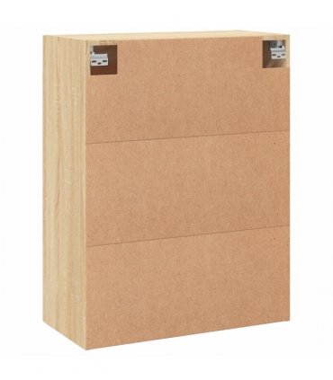 vidaXL Wall Mounted Cabinets 2 pcs Sonoma Oak Engineered Wood
