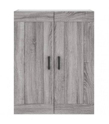 vidaXL Wall Mounted Cabinets 2 pcs Grey Sonoma Engineered Wood