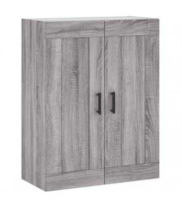 vidaXL Wall Mounted Cabinets 2 pcs Grey Sonoma Engineered Wood