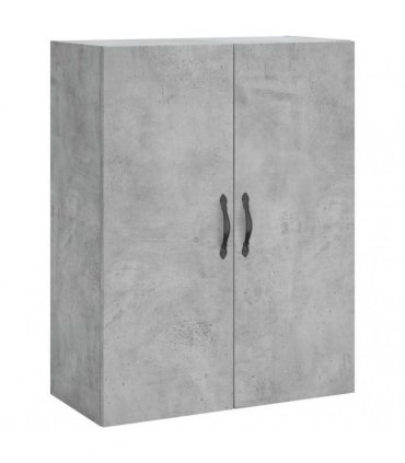vidaXL Highboard Concrete Grey 69,5x34x180 cm Engineered Wood